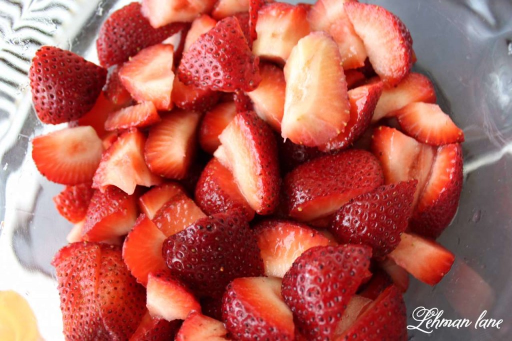 homemade strawberry freezer jam