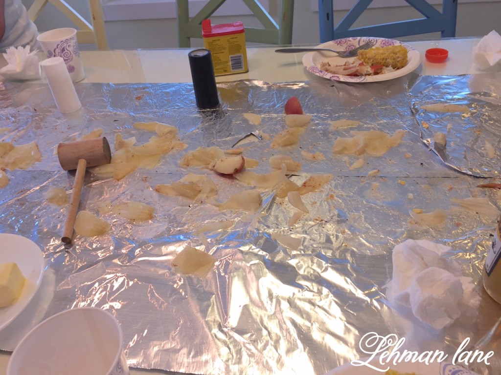 Crab and Shrimp Boil - Great Beach Dinner