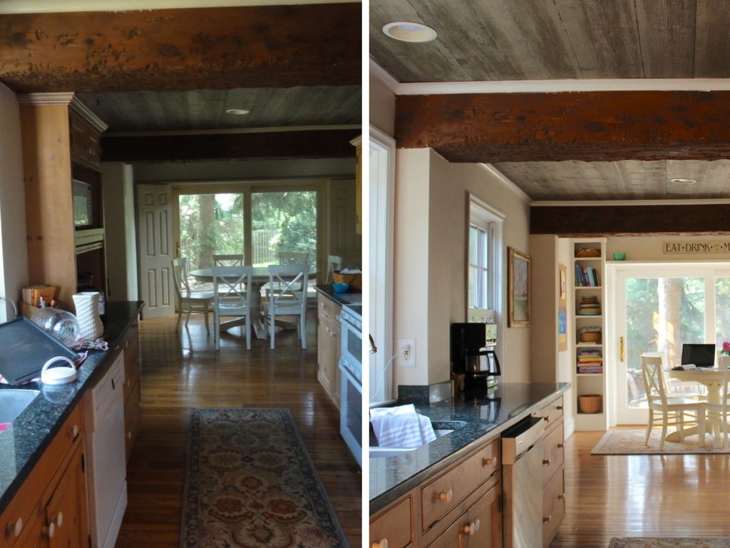 Stop by to see all the progress we made for our farmhouse fixer upper! kitchen