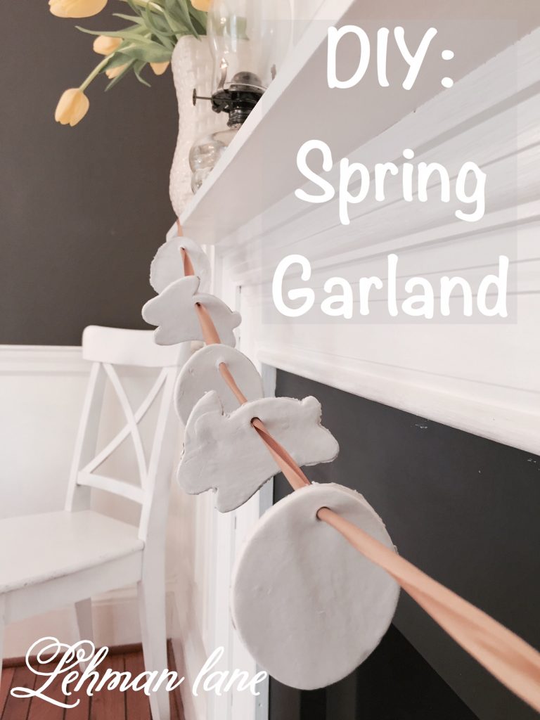 Sharing how to make a Spring Garland craft #diy #spring http://lehmanlane.net