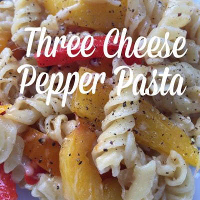 Three Cheese Pepper Pasta Recipe
