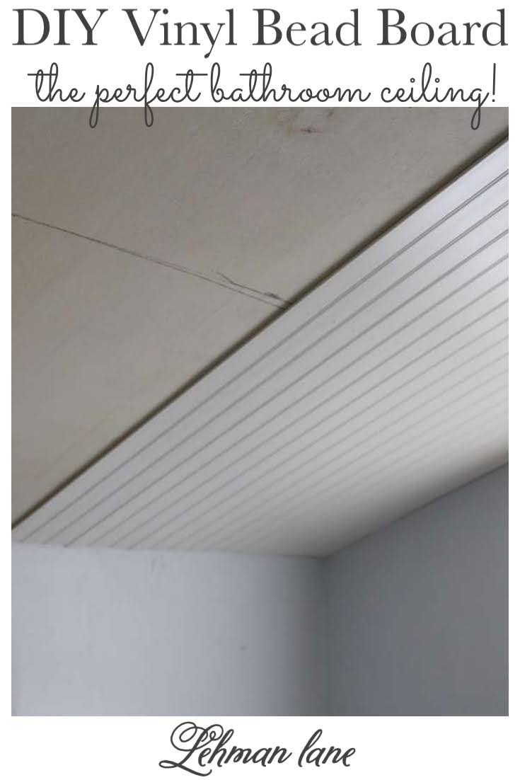 Awesome DIY Vinyl Bead Board Ceiling (the Perfect Ceiling for a ...