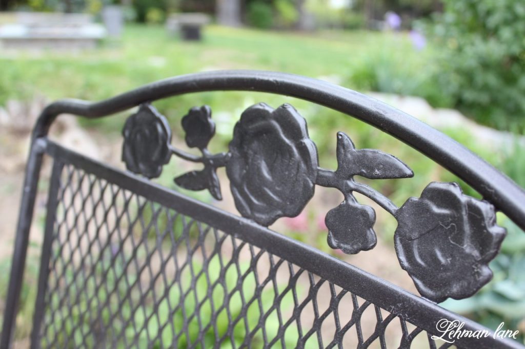 How To Spray Paint Patio Furniture Like, Old Cast Iron Patio Furniture