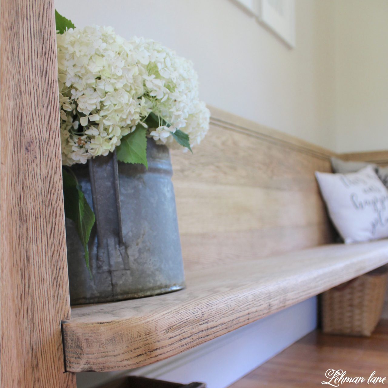 Church Pew Makeover For Our Farmhouse