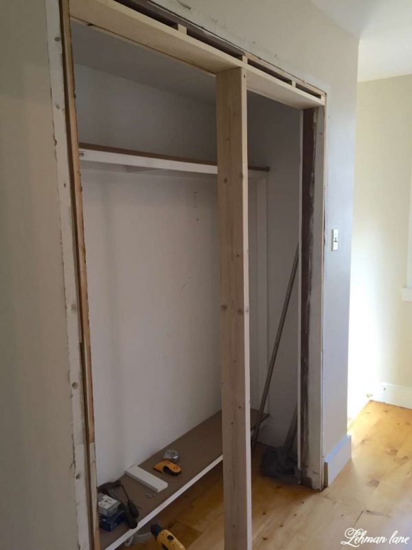 DIY Easy Bi-Fold Closet Door Makeover on a Budget in 1 Day - Lehman Lane