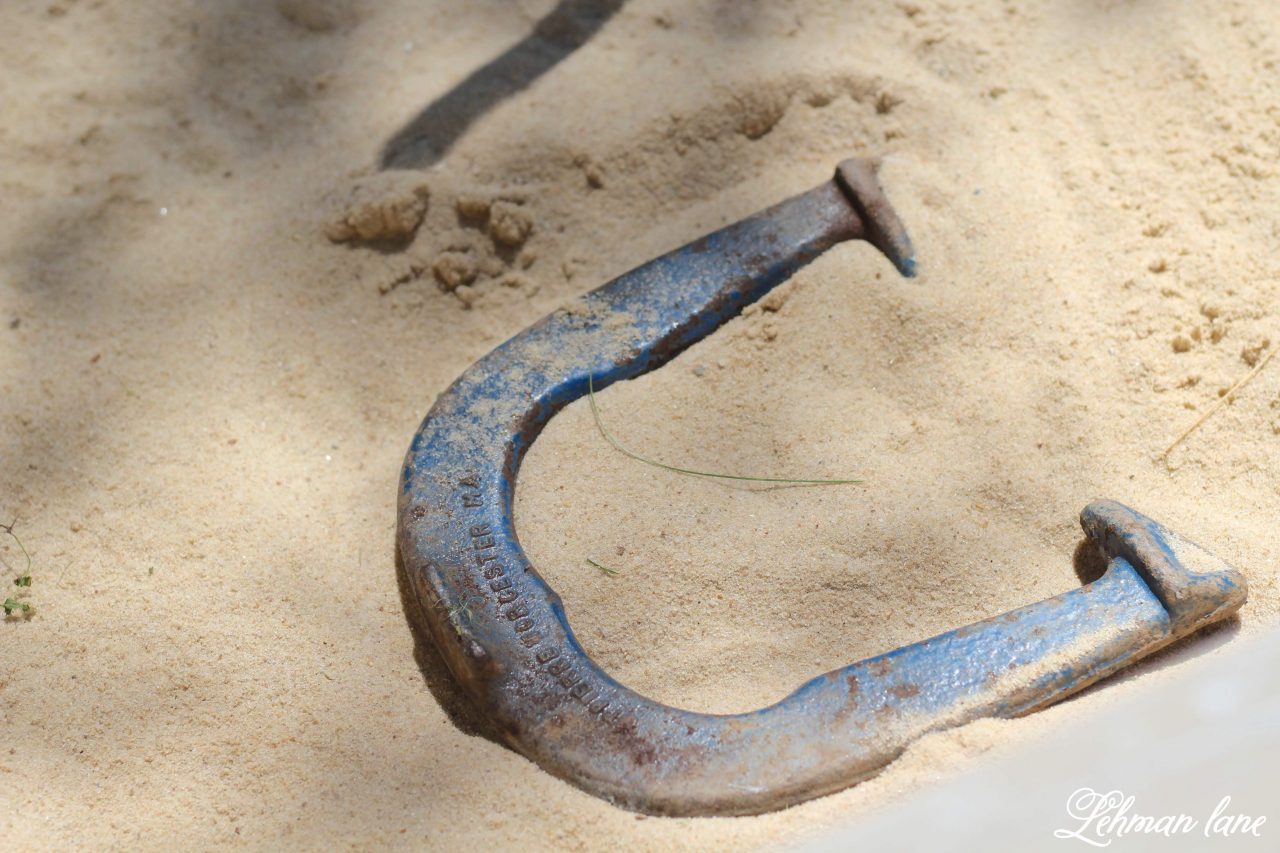 How to Build a Horseshoe Pit that Rocks in 6 Easy DIY Steps! Lehman Lane