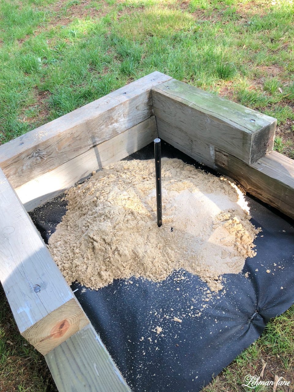 How to Build a Horseshoe Pit that Rocks in 6 Easy DIY Steps! Lehman Lane