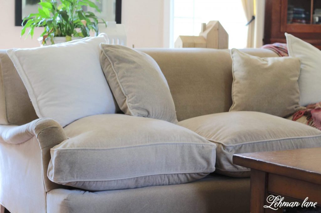 3 Easy Steps for How to ReStuff Sofa Cushions & Make Them Look New