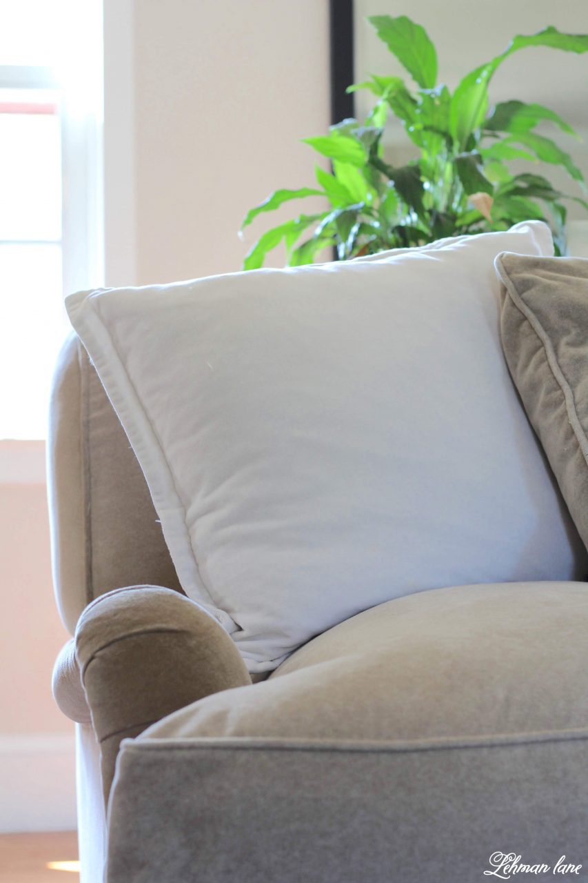 3 Easy Steps for How to ReStuff Sofa Cushions & Make Them Look New