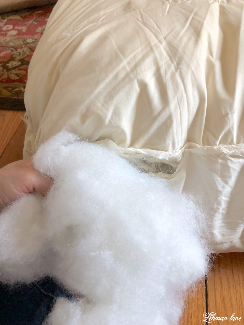 3 Easy Steps for How to ReStuff Sofa Cushions & Make Them Look New