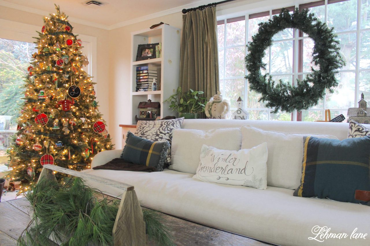 Cozy & Warm Christmas Home Tour of our Farmhouse - Lehman Lane