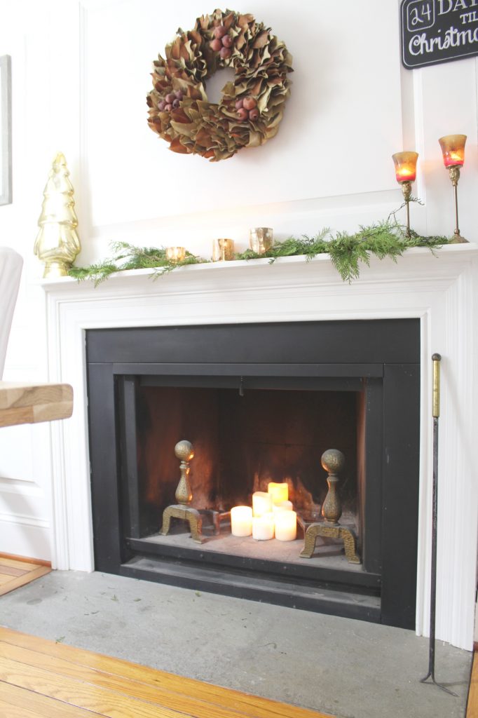 I gathered up all the pictures of my Christmas mantels through the years & today I am sharing all my simple tips & tricks for how to decorate Christmas mantel with character, garland, a TV above it including Christmas fireplace mantels that are narrow, red Christmas mantels, green mantels & winter white mantels. #christmasmantel #farmhousechristmas https://lehmanlane.net