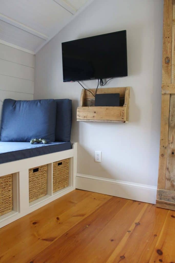 Sharing all our tips and tricks of how we made this easy and awesome DIY Window Seat using a Ikea Kallax Hack Bookshelf as a Bench with step by step pictures. We made the Kallax window seat large enough so it could double as a bed for overnight guests with bookcases underneath to provide extra storage.